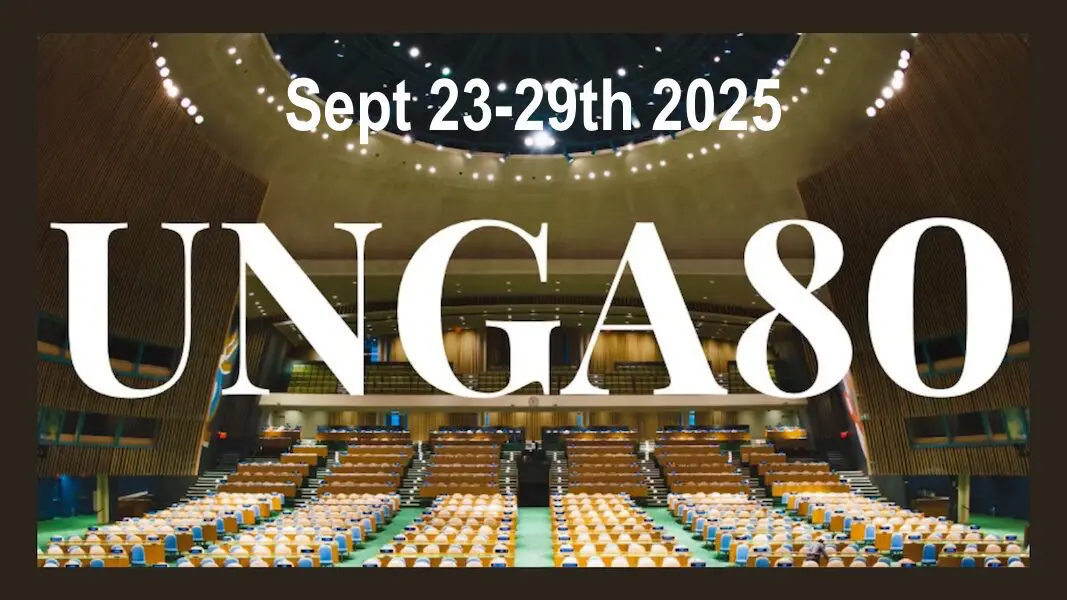 80th Session of the UN General Assembly 2025