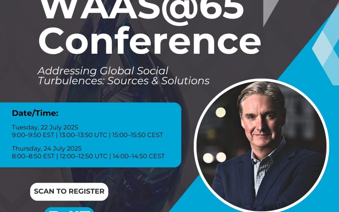 Lawrence Ford to Speak at WAAS@65 Global Conference
