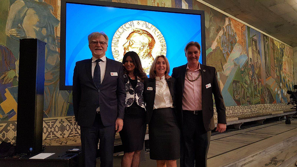 Lawrence Ford 2017 Nobel Peace Prize 2